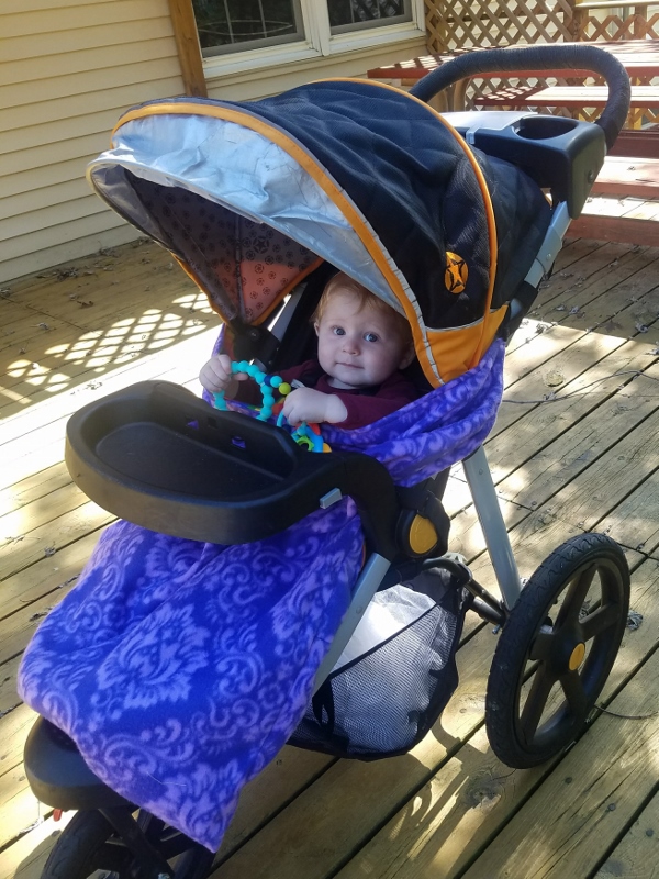 Sew your own UnderCover Universal All-Weather Cover Babywearing, Strollers, and Car Seats. #PDFPattern #Sewing #StrollerBlanket
