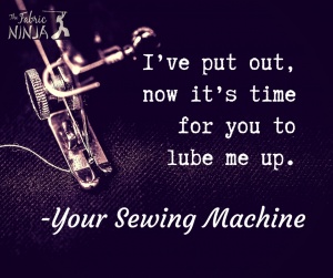 Sewing Machine Care, Cleaning, and Oiling. #LearnToSew #BeginnerSewing #SewingHumor