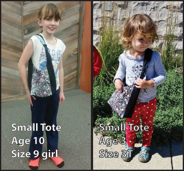 How to Tie and Pick a size: The Infinity Tie-Strap Tote - Fabric Ninja