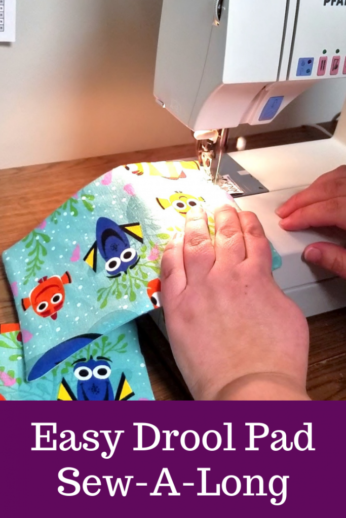 how to make drool pads