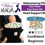 Pattern envelope for Ergo Adapt & Ergo Omni 360 Bib PDF sewing pattern. Confident beginner #Sewing #babywearing #ergo