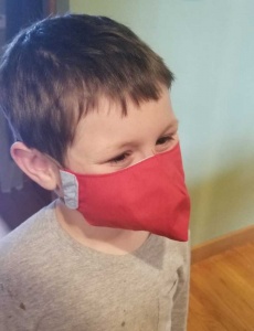 Size small mask on 7 year old