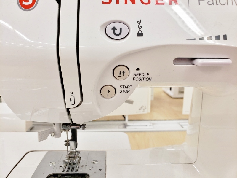 computerized features on a sewing machine